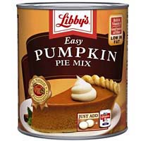 stock photo of Libby's Pumpkin Pie Mix